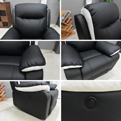 Ghế Sofa ngả điện Lurkey Sofa | 1 chỗ ngồi | Màu đen 18 1 1659315604 1666502251 ghe sofa 1 cho tansu gen den 8