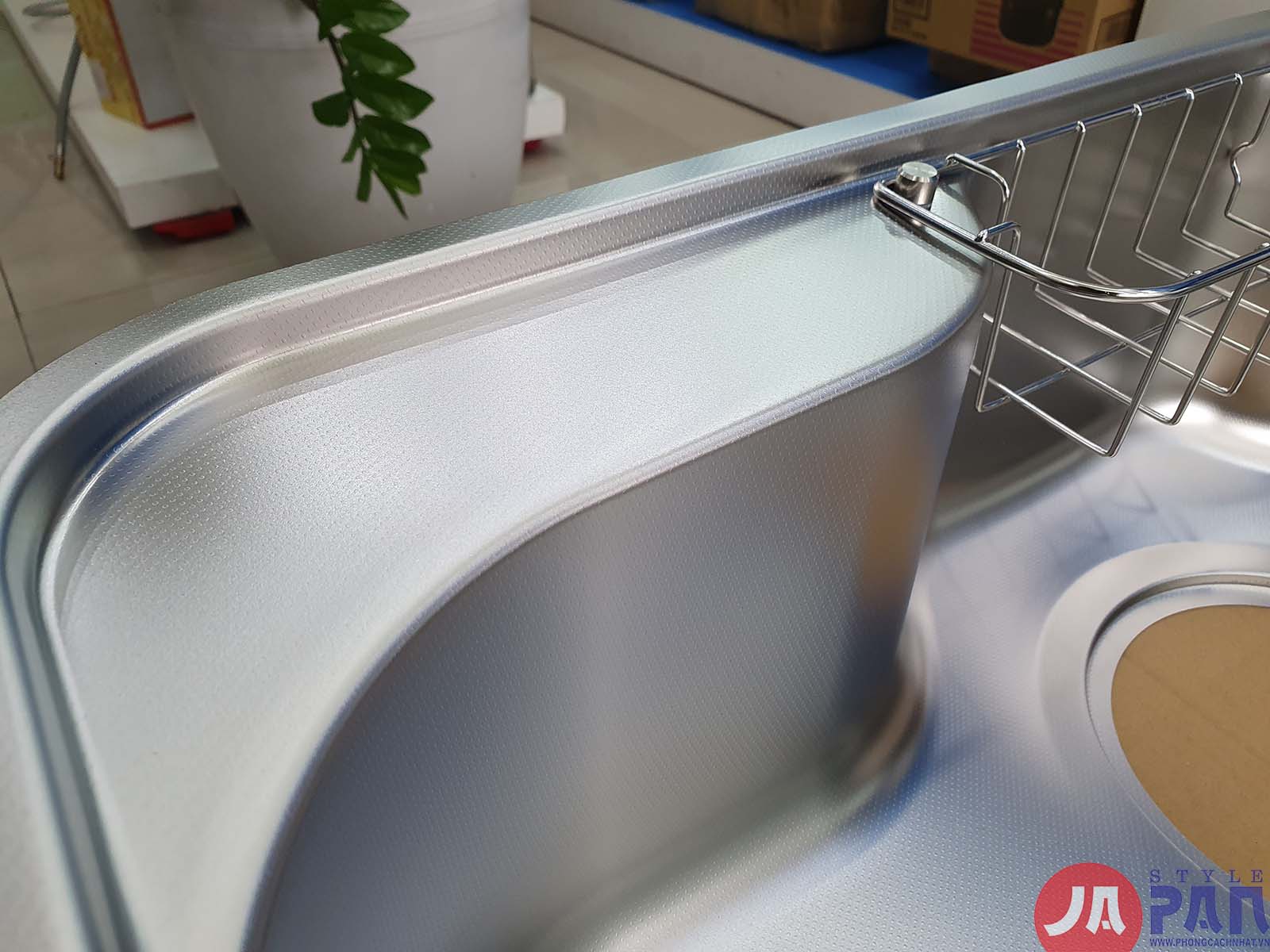 Chậu rửa bát Toyoura ENB750-480GRM | Ngang 784mm | Bề mặt nhám 7 Chậu rửa bát Toyoura ENB750-480GRM | Ngang 784mm | Bề mặt nhám - Ảnh 7