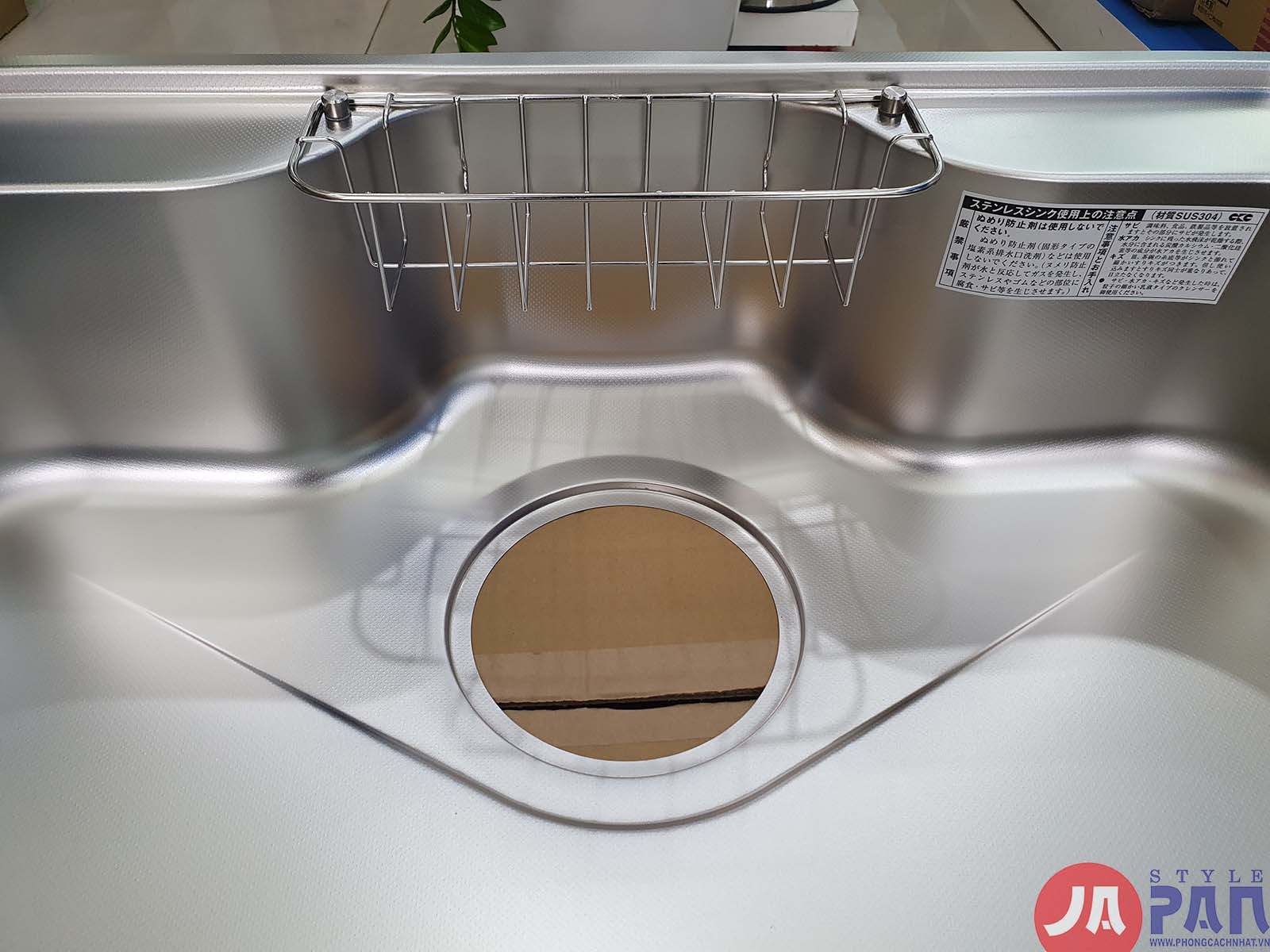 Chậu rửa bát Toyoura ENB750-480GRM | Ngang 784mm | Bề mặt nhám 8 Chậu rửa bát Toyoura ENB750-480GRM | Ngang 784mm | Bề mặt nhám - Ảnh 8