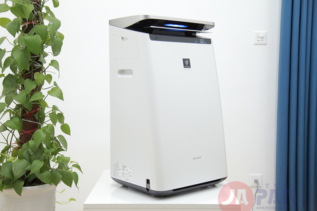 Máy lọc không khí bù ẩm Sharp KI-NP100-W | Ion Plasma 50000 4 Máy lọc không khí bù ẩm Sharp KI-NP100-W | Ion Plasma 50000 - Ảnh 4