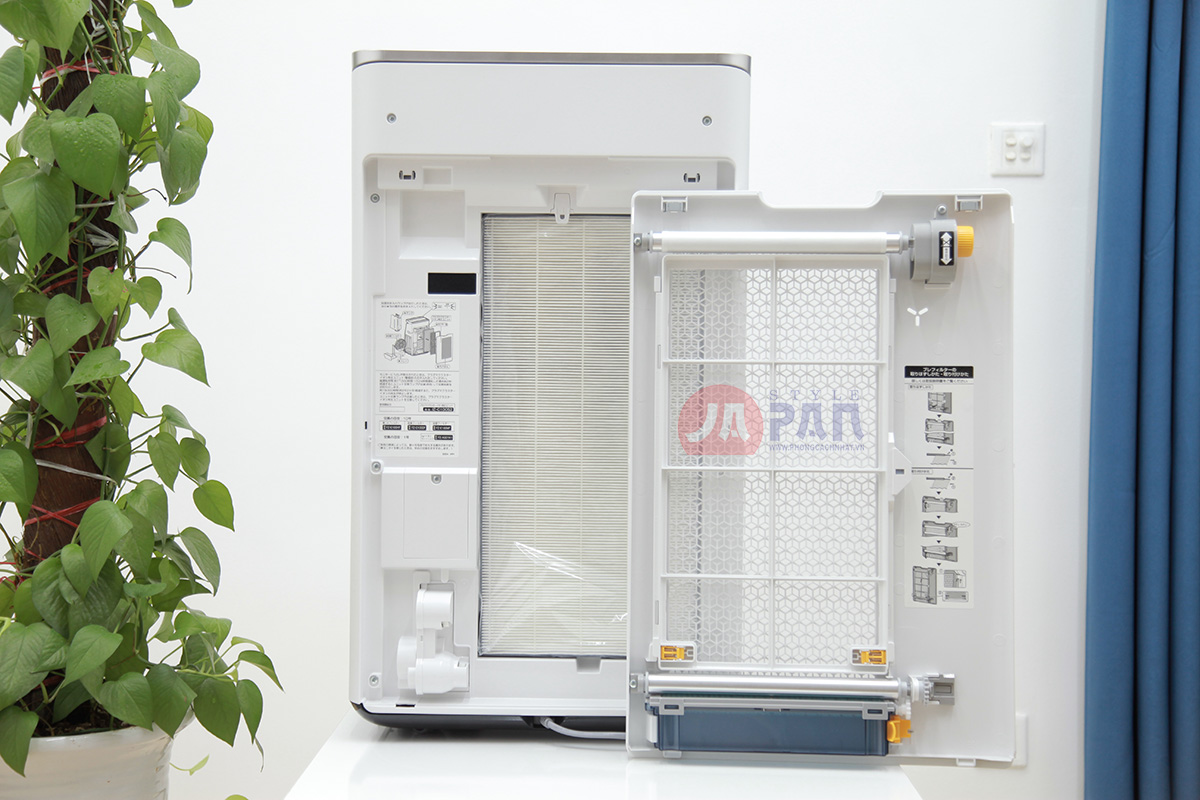 Máy lọc không khí bù ẩm Sharp KI-NP100-W | Ion Plasma 50000 8 Máy lọc không khí bù ẩm Sharp KI-NP100-W | Ion Plasma 50000 - Ảnh 8