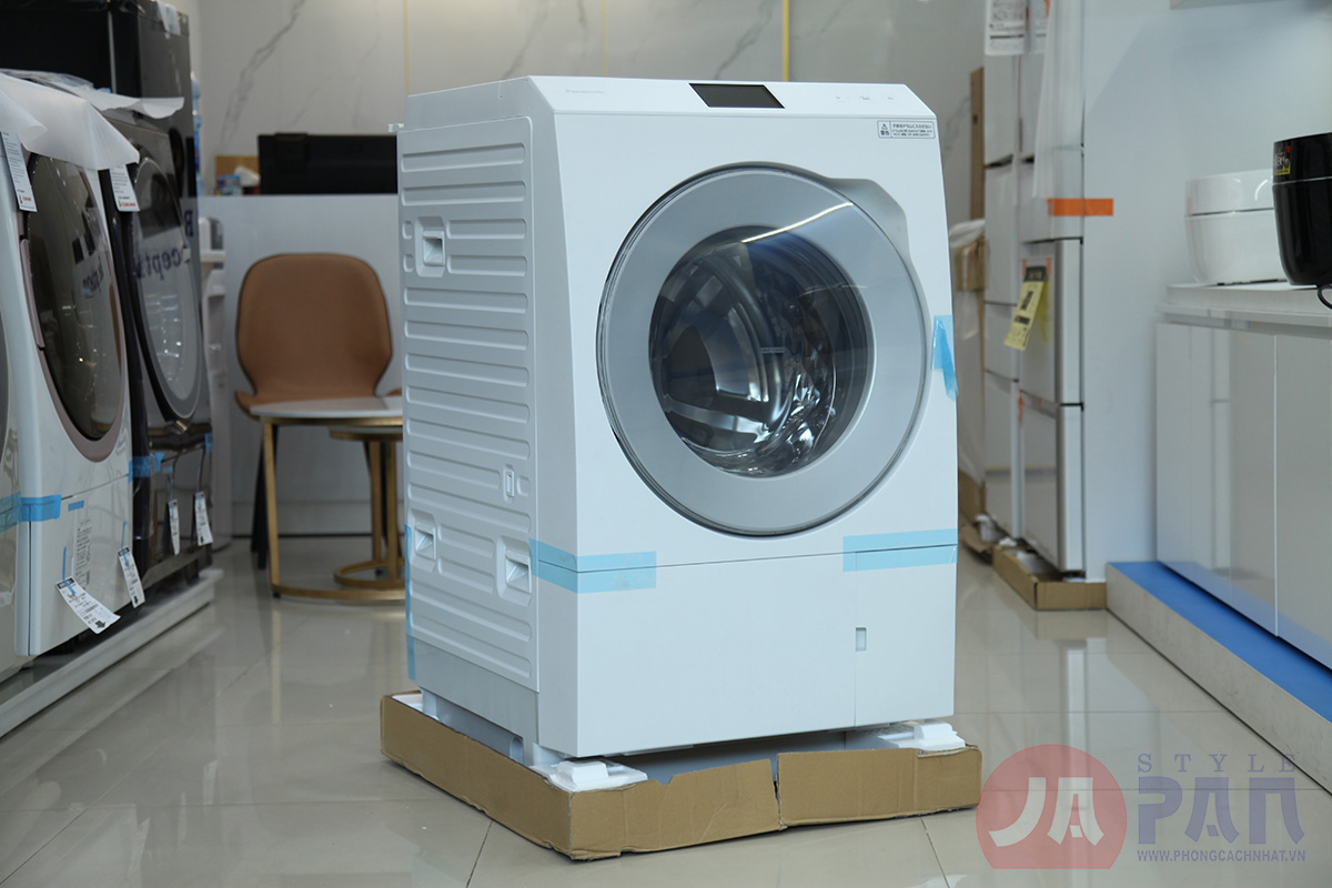 Máy giặt Panasonic NA-LX129AR | Cảm biến AI, giặt 12kg sấy 6kg 4 Máy giặt Panasonic NA-LX129AR | Cảm biến AI, giặt 12kg sấy 6kg - Ảnh 4