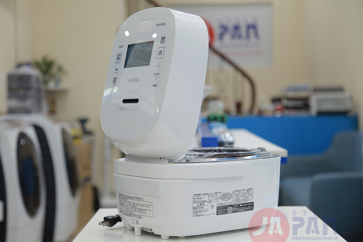 Nồi cơm điện Toshiba RC-10VST (W) | 1.0L 4 Nồi cơm điện Toshiba RC-10VST (W) | 1.0L - Ảnh 4