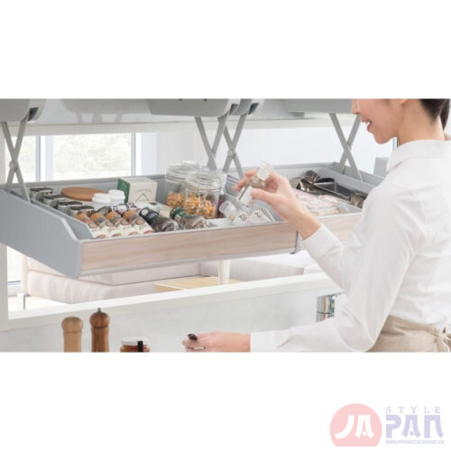 Kệ đựng gia vị thông minh Takara Standard size 60cm có đèn LED - Nhỏ gọn thông minh