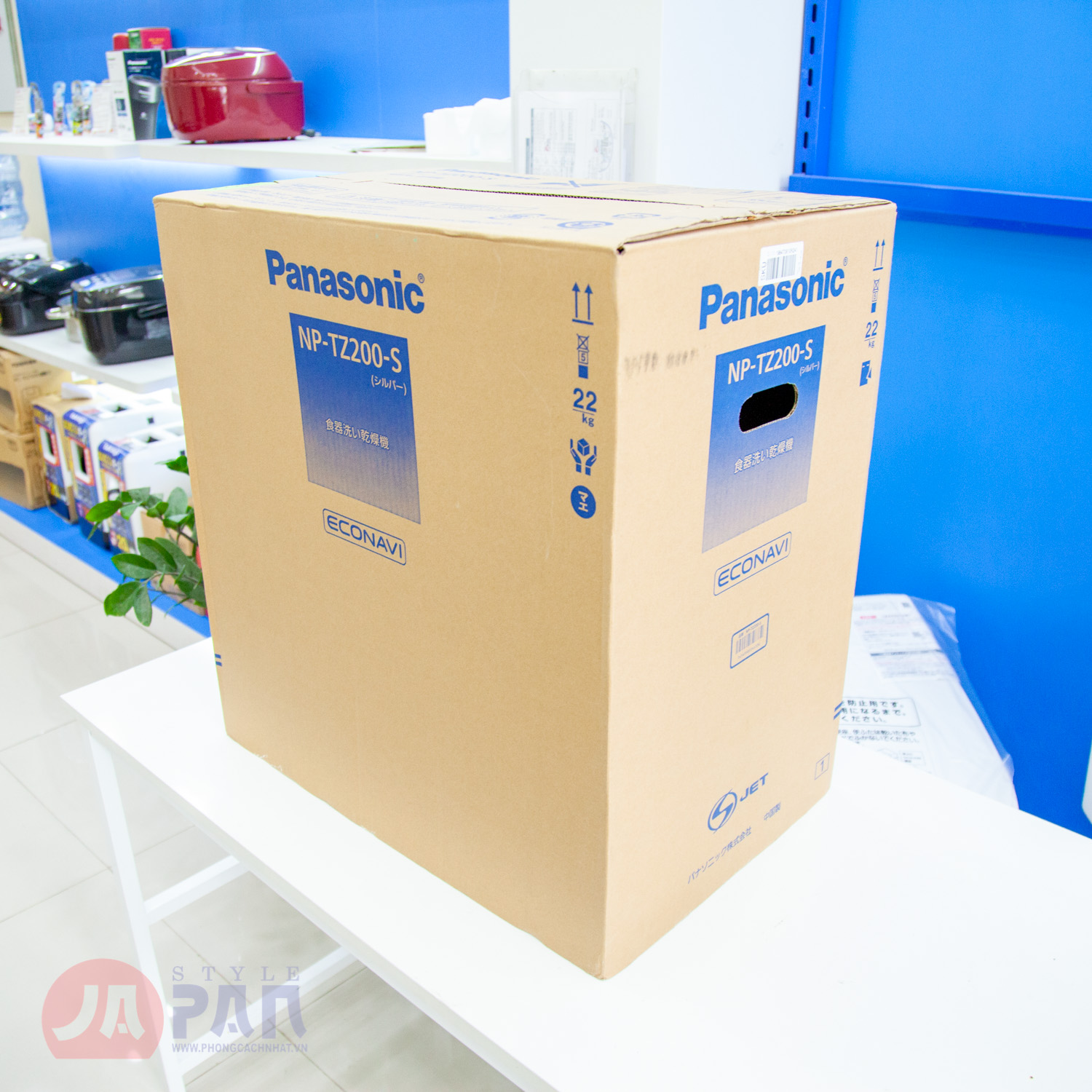 Máy rửa bát Panasonic NP-TZ200-W (Trắng) 2 Máy rửa bát Panasonic NP-TZ200-W (Trắng) - Ảnh 2