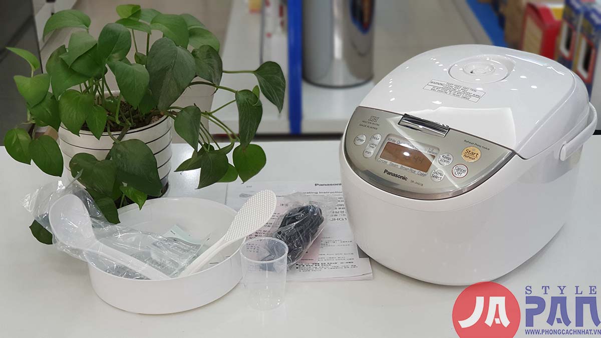 Nồi cơm điện Nhật 220V đến từ thương hiệu Panasonic SR-JHG18N
