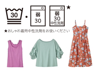 19_vx_11 「約30 ℃おしゃれ着」コース,おしゃれ着用中性洗剤をお使いください