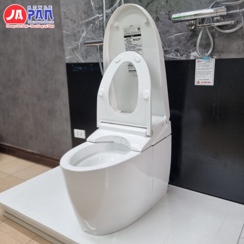Bồn cầu Too CES9710 khi mở 2 nắp