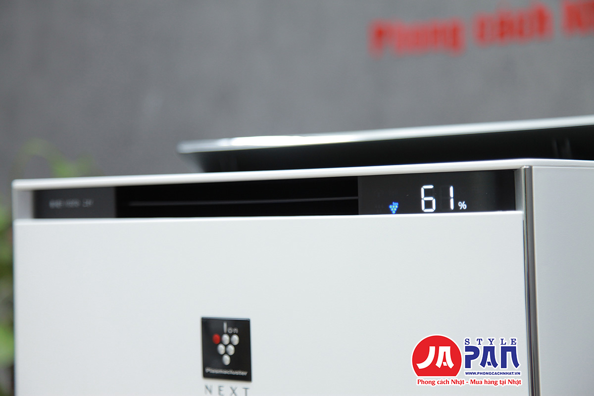 Máy lọc không khí, bù ẩm Sharp KI-PX100-W | Ion Plasma 50000 5 Máy lọc không khí, bù ẩm Sharp KI-PX100-W | Ion Plasma 50000 - Ảnh 5