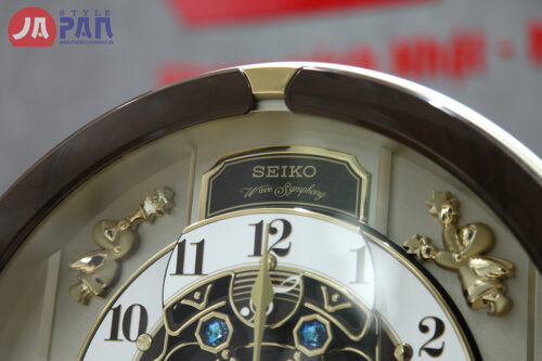 Đồng hồ treo tường Seiko RE579B |40 giai điệu 12 Mặt số đồng hồ Seiko RE579B thiết kế tinh xảo