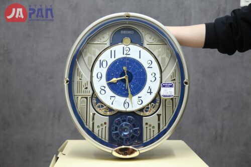 Trang chủ 46 Toàn bộ đồng hồ treo tường Seiko RE582G nhìn trực diện
