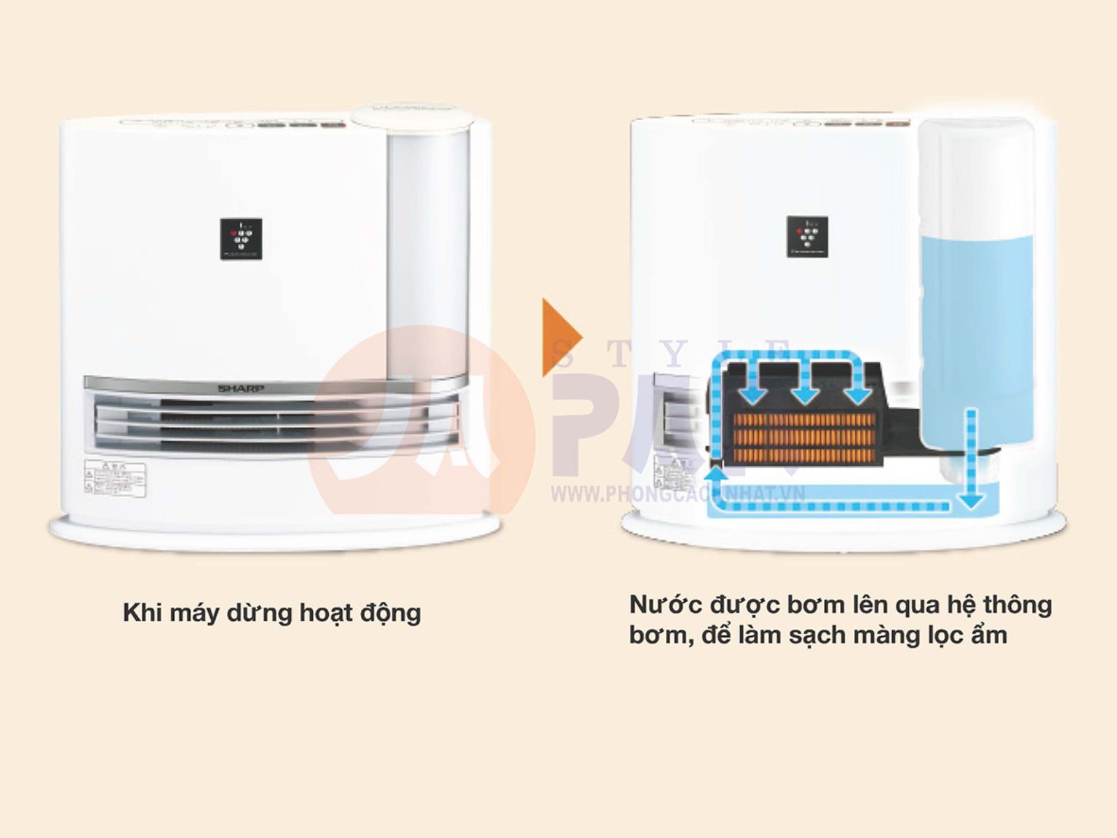 Tính năng làm sạch tự động
