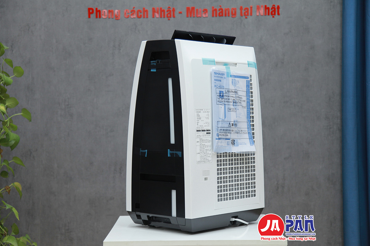Máy lọc không khí Sharp KC-HD70-W 4 trong 1 | Hút ẩm | Tạo ẩm |220v 11 Máy lọc không khí Sharp KC-HD70-W 4 trong 1 | Hút ẩm | Tạo ẩm |220v - Ảnh 11