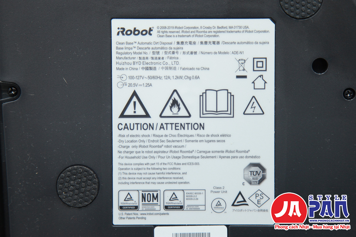 Robot hút bụi Irobot Roomba i7 plus | Tự động đổ rác 12 Robot hút bụi Irobot Roomba i7 plus | Tự động đổ rác - Ảnh 12