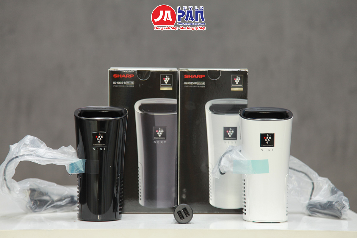 Máy Lọc Không Khí ô tô Sharp IG-NX15-W Ion Next 2 Máy Lọc Không Khí ô tô Sharp IG-NX15-W Ion Next - Ảnh 2
