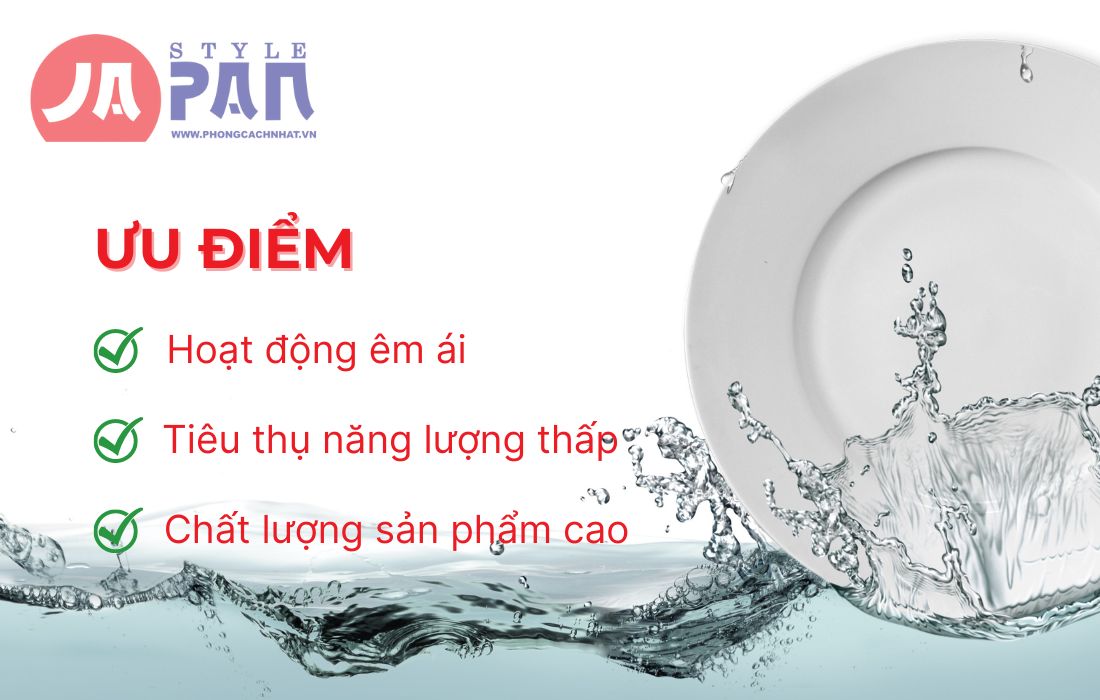 Có nên mua máy rửa bát nội địa Nhật không? Vì sao? 1 Ưu điểm của máy rửa bát nội địa Nhật