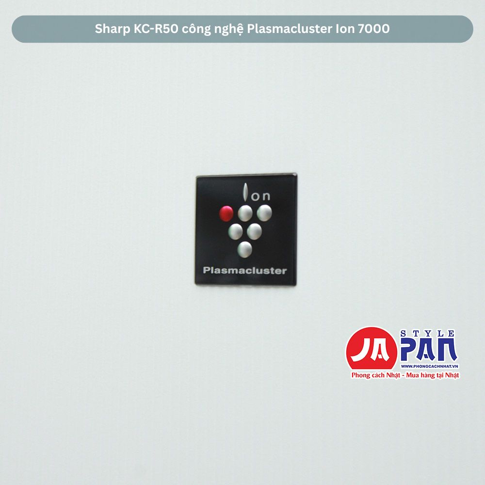 Máy Lọc Không Khí Sharp KC-R50 | Ion Plasma 7000 37 Sharp KC-R50 công nghệ Plasmacluster Ion 7000