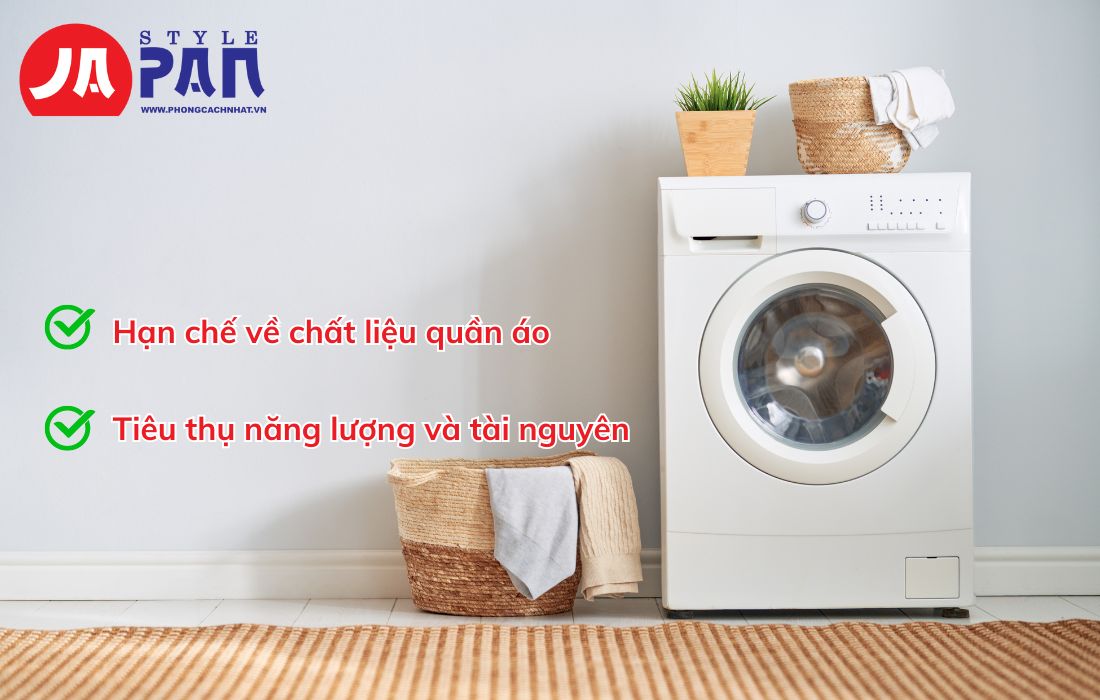 Máy giặt sấy khô không cần phơi có thực sự tốt? Ưu nhược điểm? 3 Nhược điểm máy giặt sấy khô không cần phơi