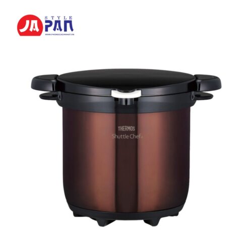 Giới thiệu nồi ủ Thermos KBG-4500-CBW 4.5L màu nâu