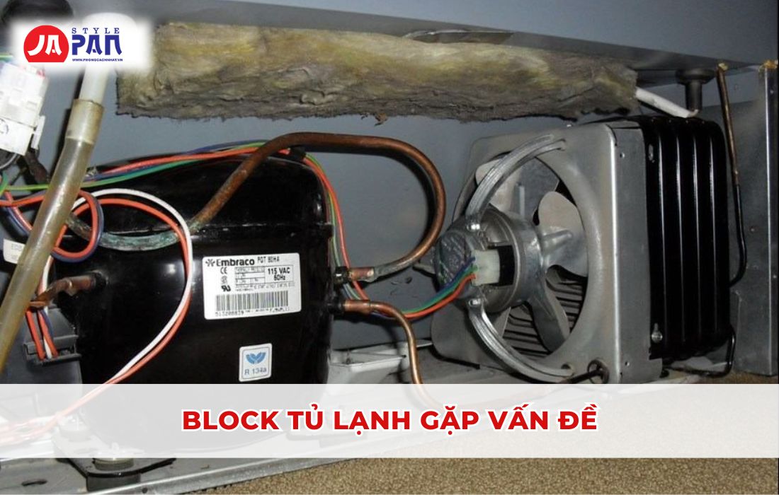 Tủ Lạnh Vẫn Chạy Nhưng Không Đông Đá - Nguyên Nhân Và Cách Khắc Phục 6 Block tủ lạnh gặp vấn đề