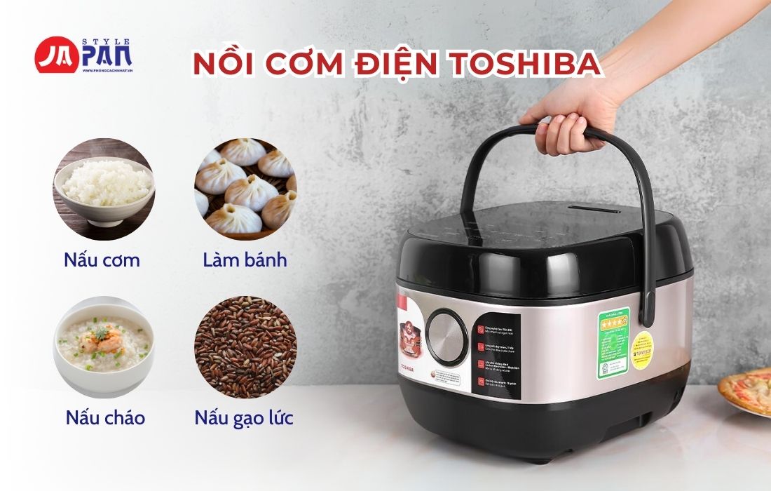 Nên Mua Nồi Cơm Điện Hãng Nào? Top 5 Nồi Cơm Điện Tốt Nhất 2025 3 Nên mua nồi cơm điện hãng nào - Nồi cơm điện Toshiba