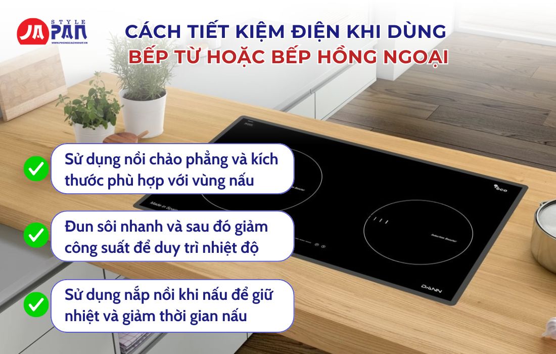 Nên Dùng Bếp Từ Hay Bếp Hồng Ngoại Thì Tốt Hơn? 3 Cách tiết kiệm điện khi sử dụng bếp từ hoặc bếp hồng ngoại