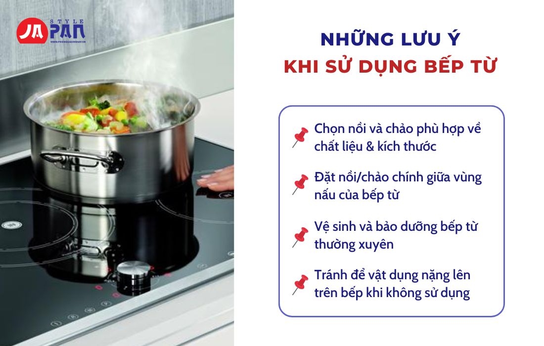 Bếp Từ Vào Điện Nhưng Không Bật Được - Khắc Phục Thế Nào Cho Đúng? 6 Lưu ý khi sử dụng để tránh lỗi bếp từ vào điện nhưng không bật được