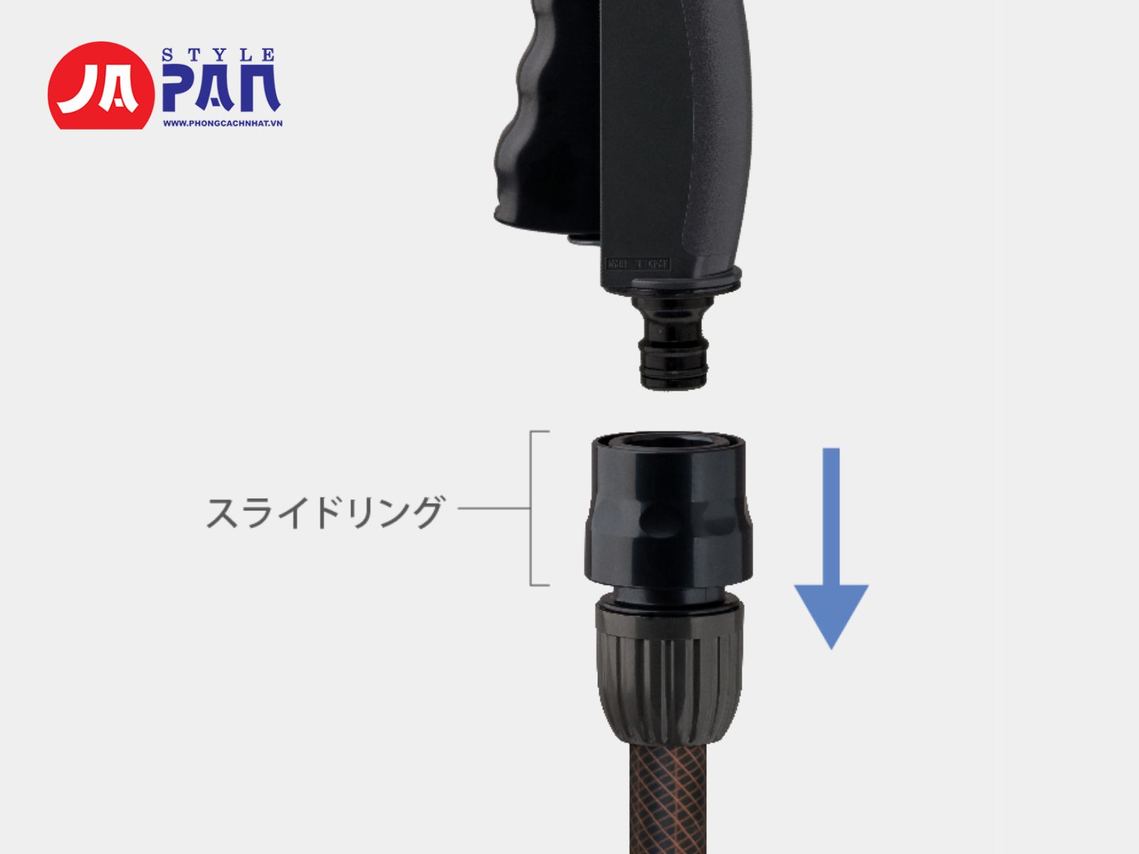 Vòi tưới cây đa năng Takagi RC1220GY Body next | Nội địa Nhật 11 voi tuoi cay da nang takagi rc1220gy body