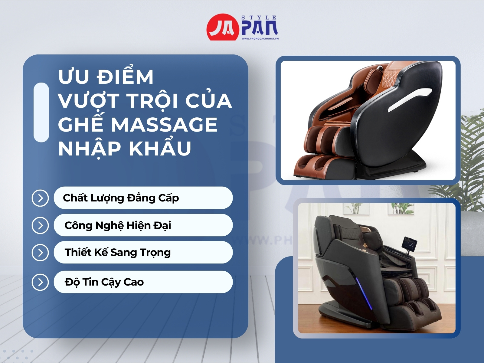 Tại Sao Nên Chọn Mua Ghế Massage Nhập Khẩu? 1 Ưu Điểm Vượt Trội Của Ghế Massage Nhập Khẩu