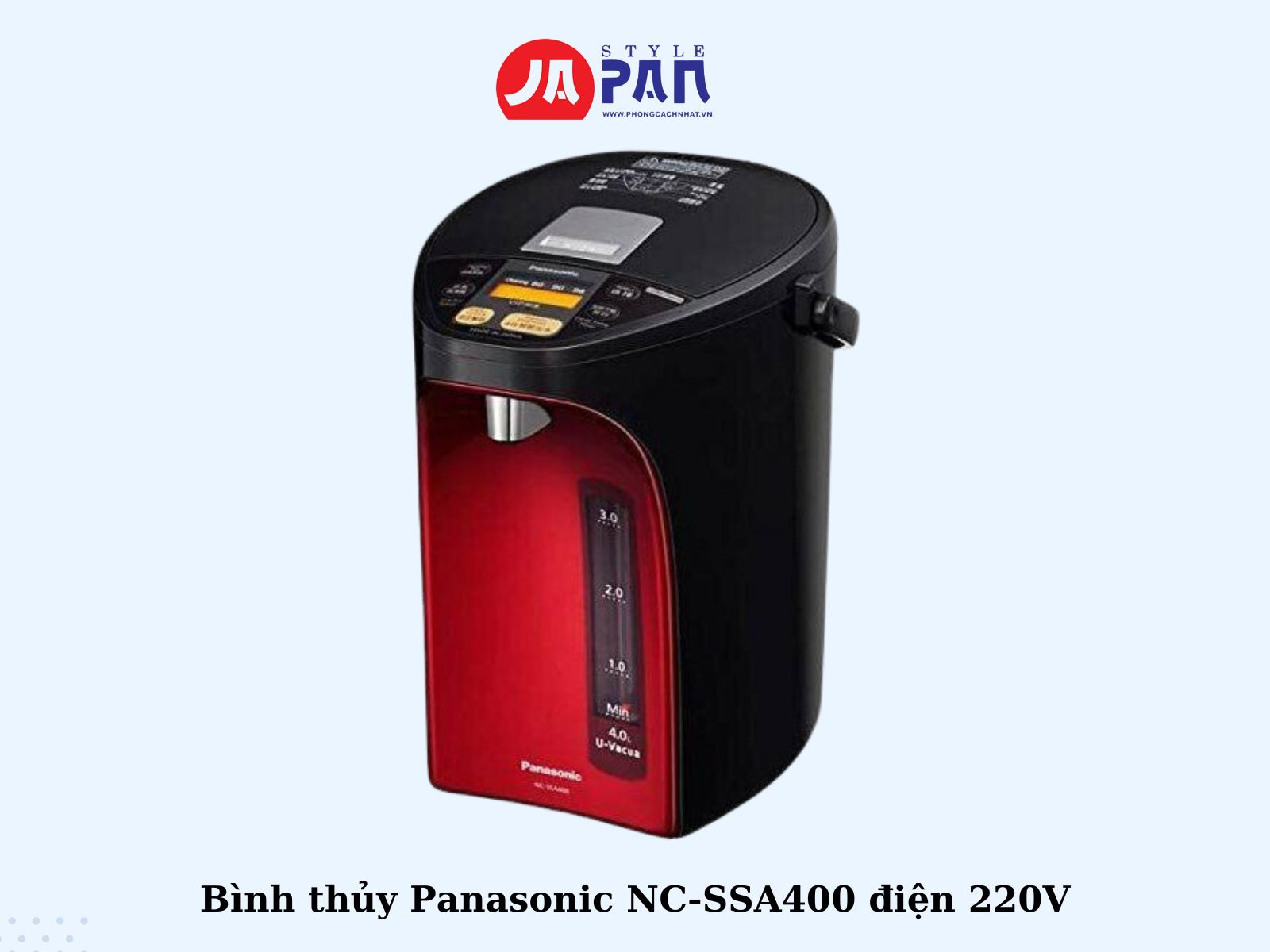 Top 5 Bình Thủy Điện Tốt Nhất 2 Bình thủy Panasonic NC-SSA400