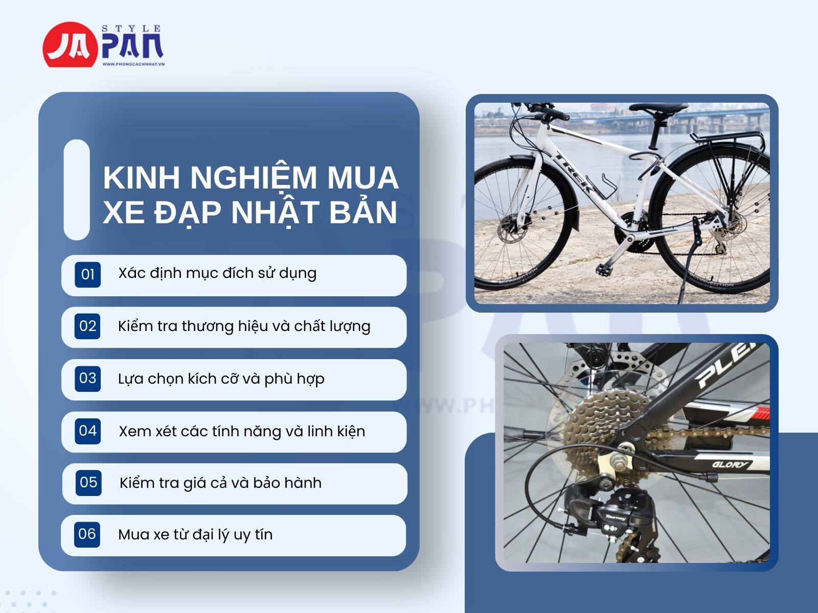 Kinh Nghiệm Mua Xe Đạp Nhật: Bí Quyết Chọn Lựa Xe Tốt Nhất 2 Kinh nghiệm mua xe đạp Nhật Bản