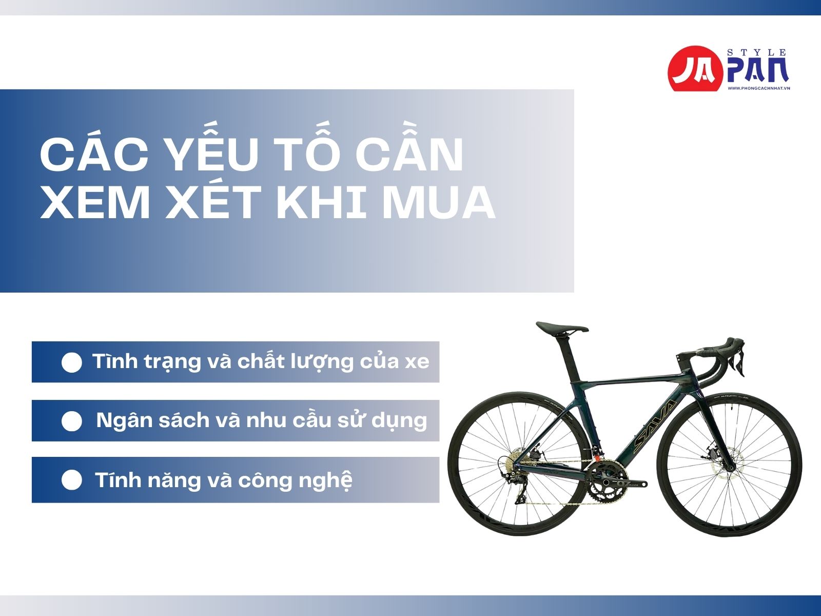 Nên Mua Xe Đạp Cũ Hay Mới: 3 Yếu Tố Quyết Định 2 Các yếu tố cần xem xét