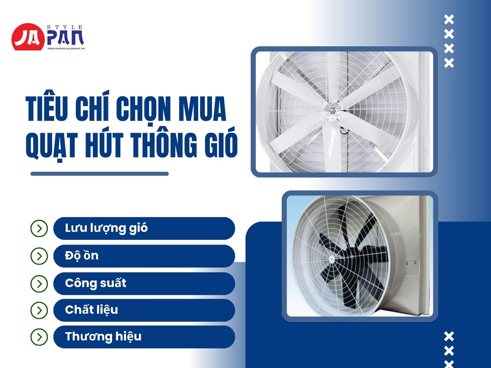 5 Lợi Ích Khi Sử Dụng Quạt Hút Thông Gió 3 Tiêu chí chọn mua quạt hút thông gió