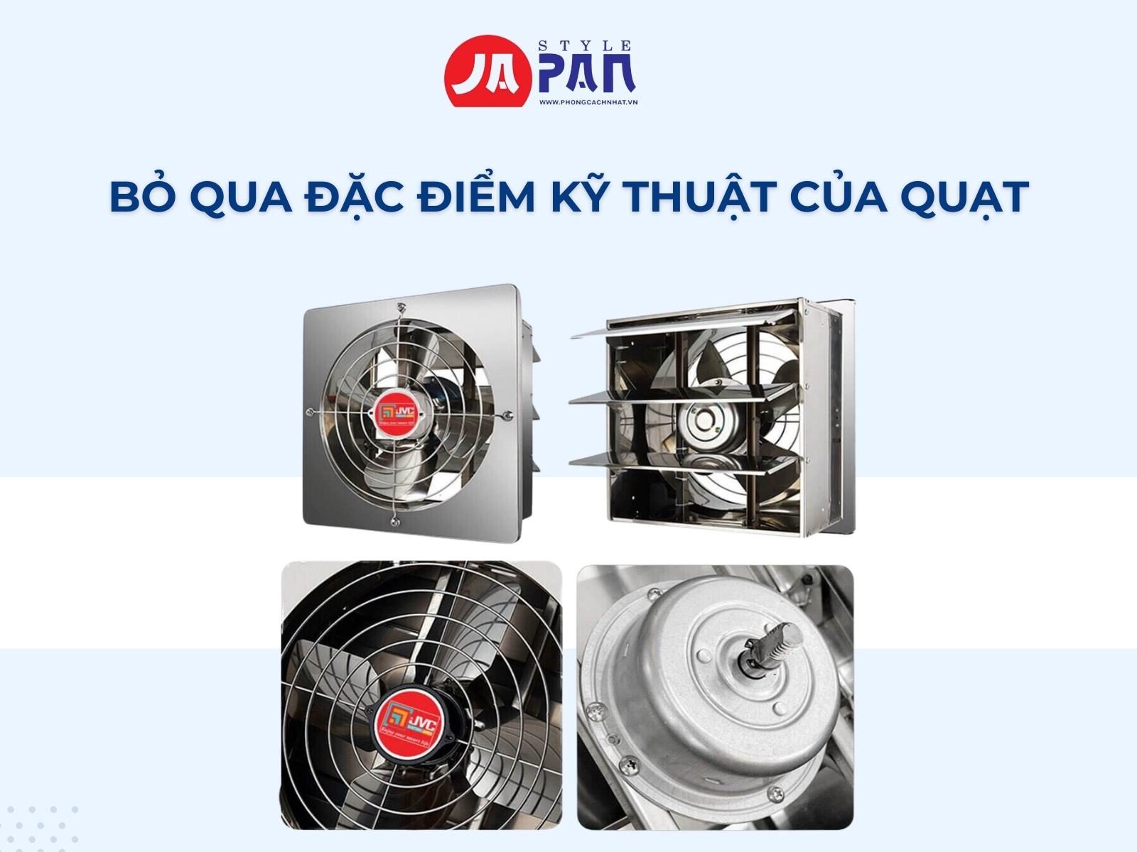 Những Sai Lầm Cần Tránh Khi Mua Quạt Thông Gió Gia Đình 2 Bỏ qua đặc điểm kỹ thuật của quạt