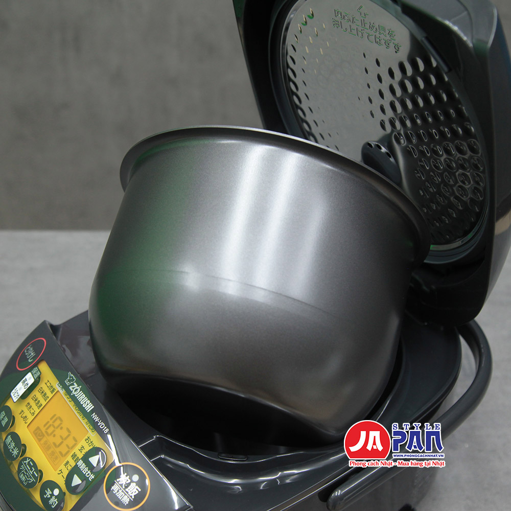 Nồi cơm điện Zojirushi NW-VD10-BA | 1.0L 9 Nồi cơm điện Zojirushi NW-VD18