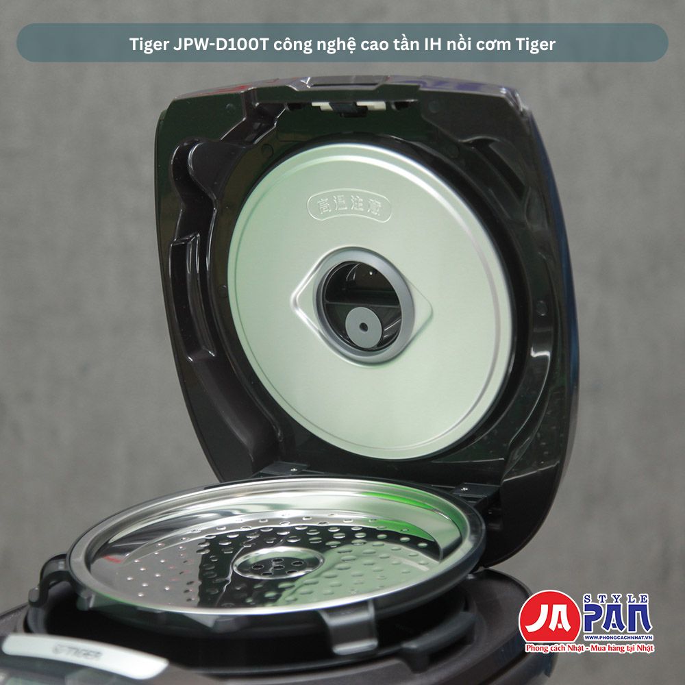 Nồi cơm điện Tiger JPW-D100T | 1.0L 32 Tiger JPW-D100T công nghệ cao tần IH