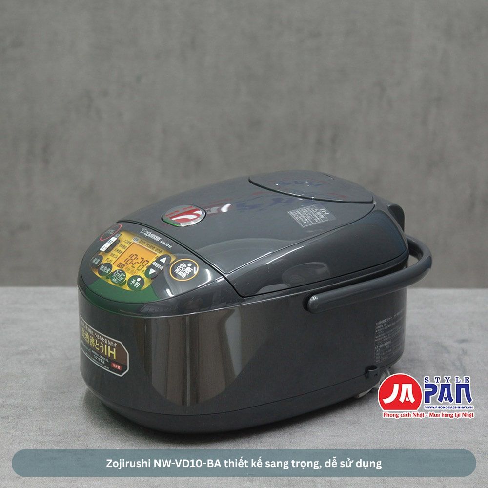 Nồi cơm điện Zojirushi NW-VD10-BA | 1.0L 27 Zojirushi NW-VD10-BA thiết kế sang trọng, dễ sử dụng