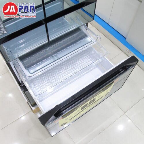 Tủ lạnh Hitachi R-HXCC62V |Dung tích 617L 23 Ngăn đông dưới tủ lạnh Hitachi R-HXCC62V-X
