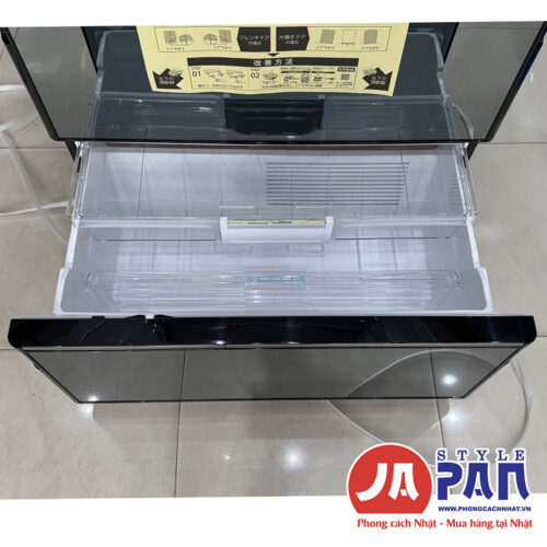 Tủ lạnh Hitachi R-WXC74W-X | Dung tích 735L 22 Tủ lạnh Hitachi R-WXC74W (11)