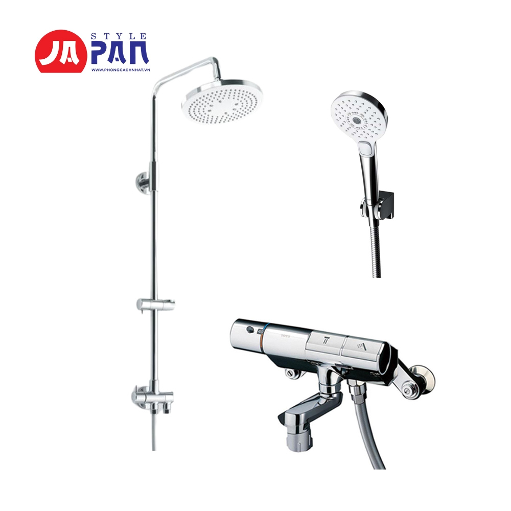 Bộ sen cây kết hợp Toto TBW4401J1 + Toto TMN40STY4 3 Sen cây kết hợp Toto TBW4401J1+TMN40STY4