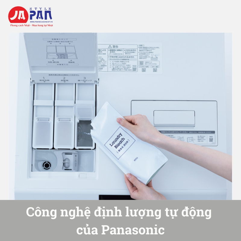 Máy giặt Panasonic NA-LX125DL-W | Giặt 12kg, sấy 6kg, nội địa Nhật 4 Máy giặt Panasonic NA-LX125DL-W