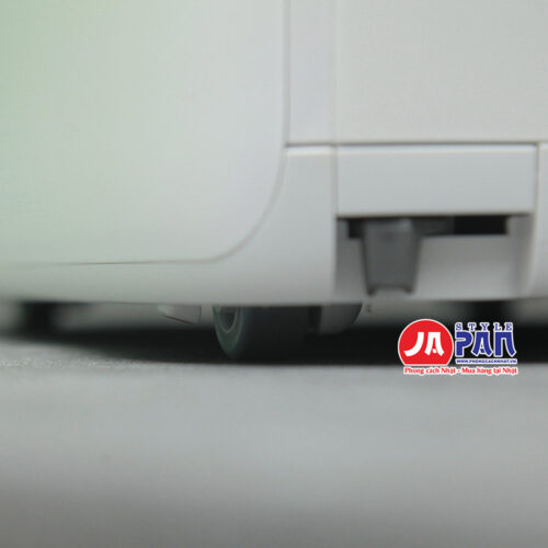 Máy Lọc không khí Sharp Ki-RS50-W có chốt khóa bánh xe