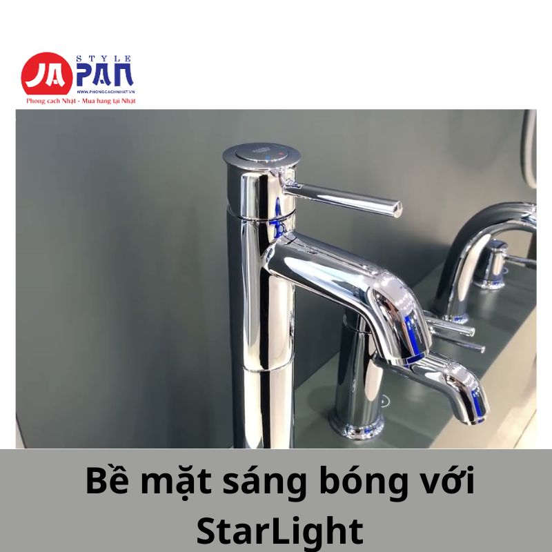 Vòi có độ bóng loáng sang trọng 
