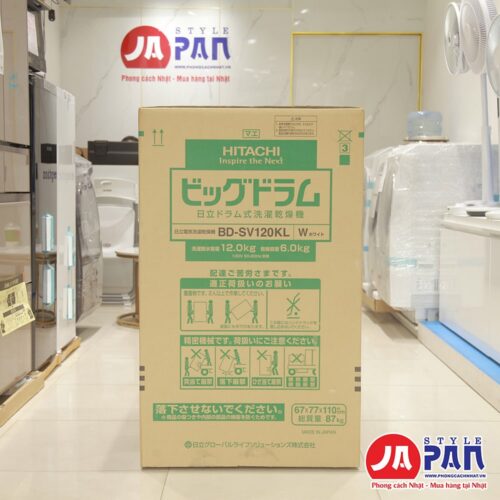 Máy giặt Hitachi BD-SV120KL mới 100% nguyên thùng
