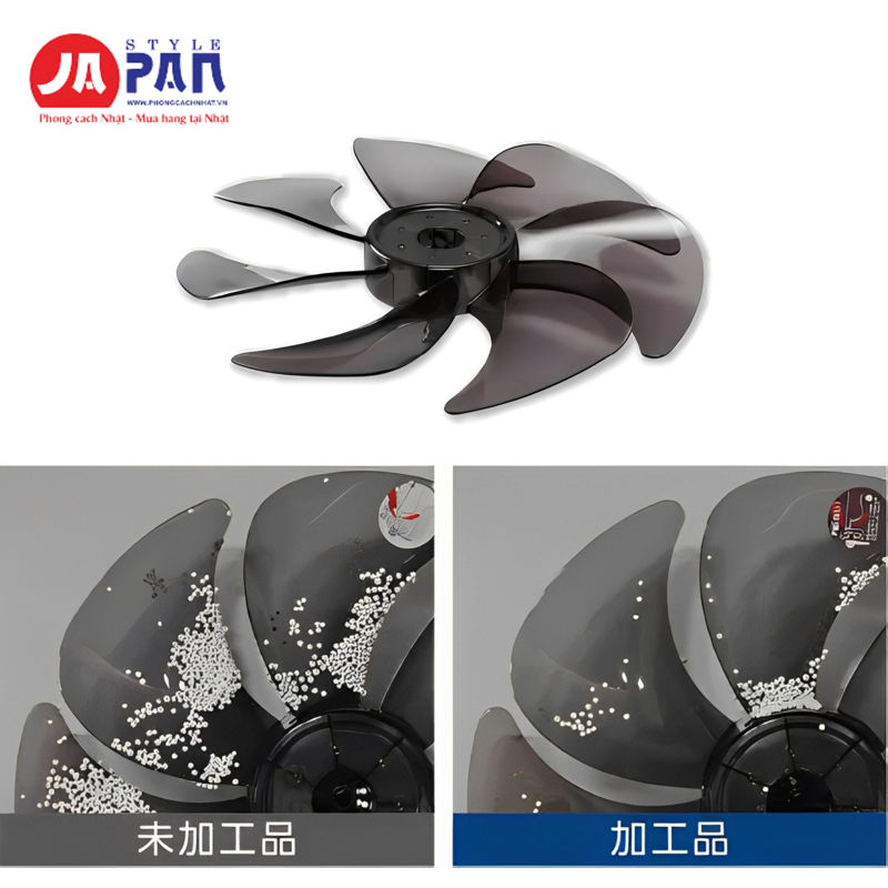 Quạt điện Toyotomi FS-D30NHR-W 30 Quạt điện Toyotomi FS-D30NHR-W có khả năng giảm tiếng ồn hiệu quả