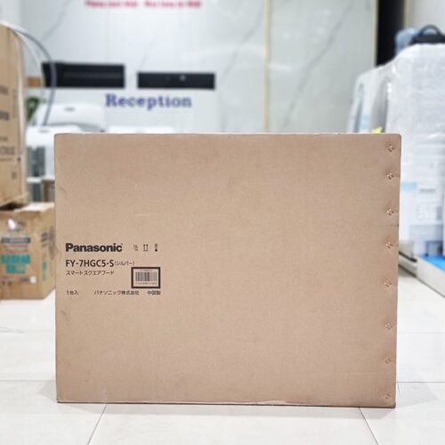Hộp đóng gói sản phẩm hút mùi Panasonic FY-7HGC5-S chính hãng
