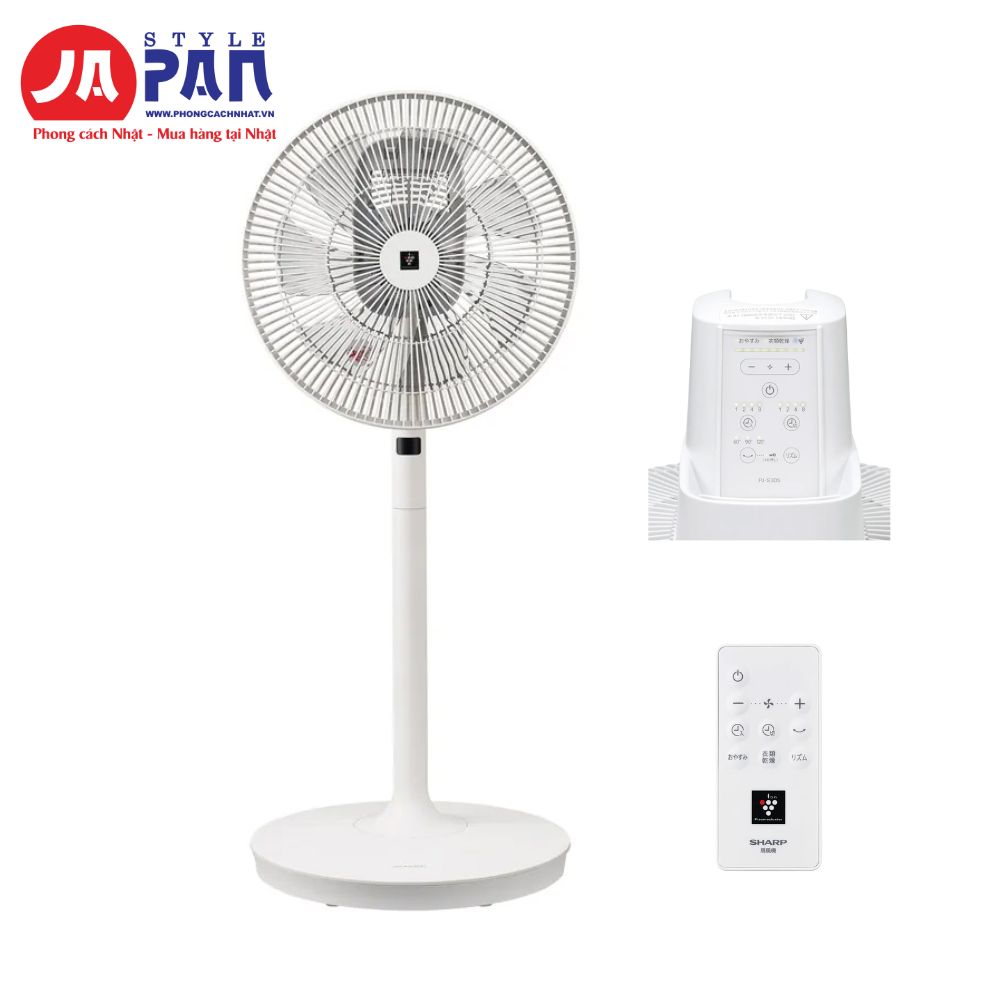 Quạt Sharp PJ-S3DS | Động cơ DC êm ái, tuần hoàn gió tối ưu 1 Anh đại diện quạt Sharp PJ-S3DS nội địa Nhật