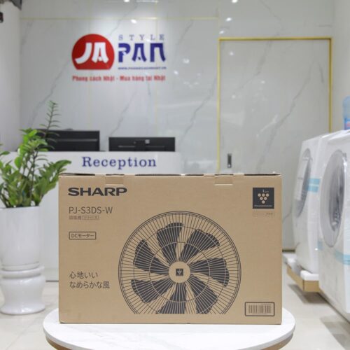 Hộp đóng gói chính hãng quạt Sharp PJ-S3DS