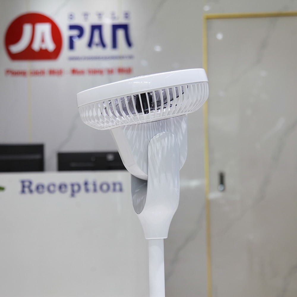 Quạt Sharp PJ-R2DS | Quạt tuần hoàn động cơ DC, xoay 3D 8 Lồng quạt Sharp PJ-R2DS xoay 90 độ linh hoạt