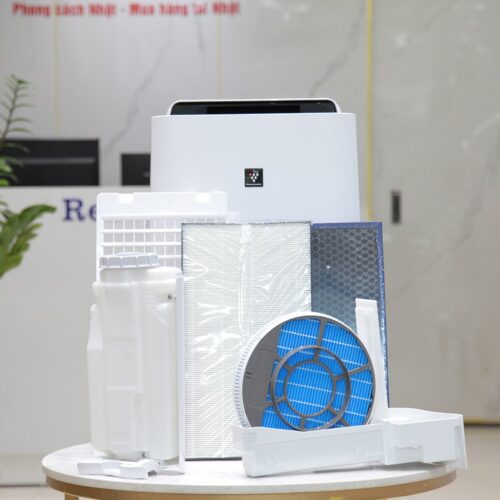 Máy lọc không khí Sharp KC-50TH7-W | Lọc bụi, tạo ẩm, vận hành êm ái 24 Bộ màng lọc và phụ kiện kèm máy Sharp KC-50TH7-W